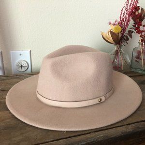 Free People Light Pink Fedora